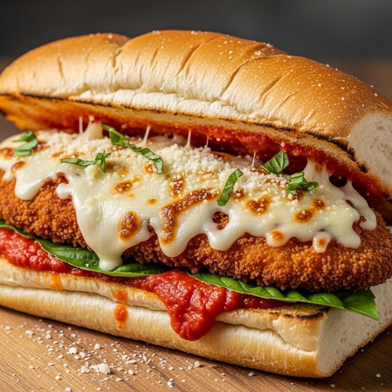 Chicken Parmigiana Sandwich